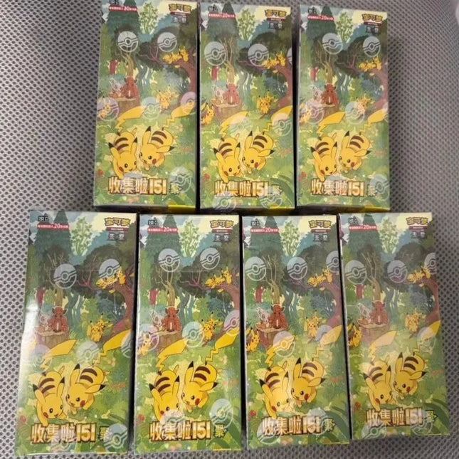 Pokemon vereinfachtes Chinesisch Tcg Sv 151 Serie Karten Ponita Gengar Seltene Holo Sammlerstück Trading Card Game Erwachsenengeschenk Spielzeug Fans