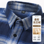 Blue plaid / XXXL