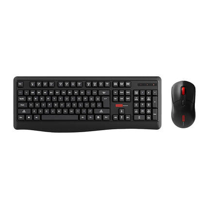 Lenovo Wireless Keyboard and Mouse Combo Full-Size 104 Key Quiet Office Set with Silent Click Compact USB Receiver - product