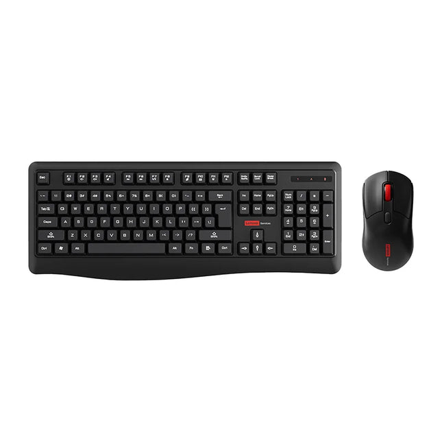 Lenovo Wireless Keyboard and Mouse Combo Full-Size 104 Key Quiet Office Set with Silent Click Compact USB Receiver - product