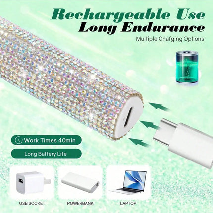 1pc Mini UV LED Nail Lamp, Portable, Suitable For Nail Polish Gel, Fast Drying, Rechargeable Curing UV Light With LED Display, Nail Art Tool