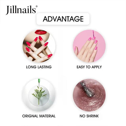 Jillnails Jelly Gel Nails Builder UV Gel 50g for Nail Extension Hard Soft Cream UV Led 50ml