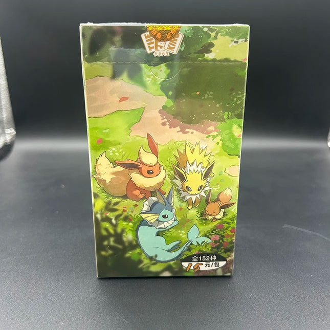 1 Box PTCG Pocket Series Englisch Zufällige Flash-Sammelkarte Umbreon Sylveon Umbreon Mega Pinsir Spiel-Sammelkarte Spielzeug Geschenk
