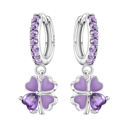 Orstarry 925 Sterling Silver Sparkling Wings Earrings Original Jewelry Drop Earrings Women Jewelry Party Trendy Anniversary Gift