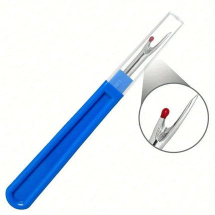 5 Pieces of Blue Sewing Tear Machine Kit, Including Thread Tear Machine, Suture Tear Machine, and Scissors for Removing Stitches