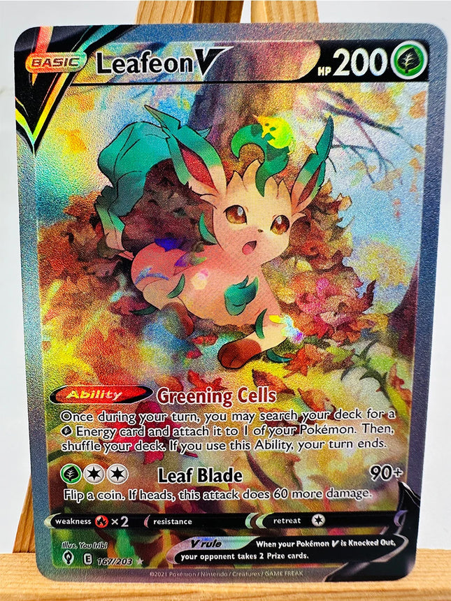 PTCG Lugia Charizard Umbreon Sylveon Spielzeug Hobbys Sammlerstücke Spielesammlung Anime-Karten