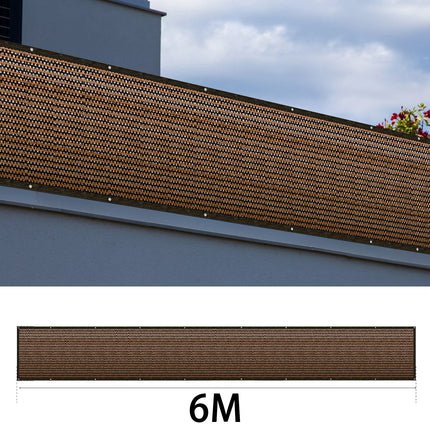 Balcony Fence Privacy Screen Patio Breathable Sun Shade Net Garden Shelter Screen Sunshade Outdoor Awning Terrace Shade Cloth
