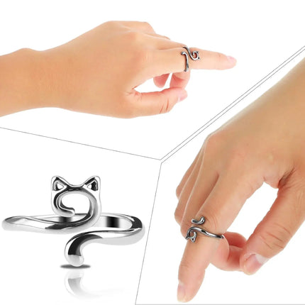 2pcs Adjustable Knitting Crochet Loop Ring Knittied Yarn Guide Finger Faster Holder Thimble Crocheters Thread Ring Sewing Tools
