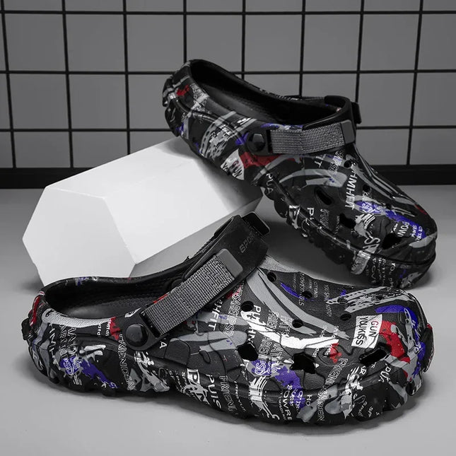 Plus Size Summer Men Sandals Clogs Outdoor Garden Clogs Hole Shoes Male Casual Shoes Water Shoes Comfort - product image 8