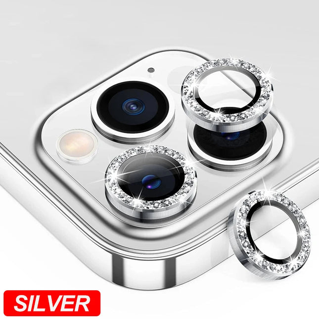 Kameraobjektivschutz für iPhone 17 Pro Max 17Air 17Pro 15 16 Pro Max Diamantmetall Schutzglas für iPhone 14 15 Plus Objektiv