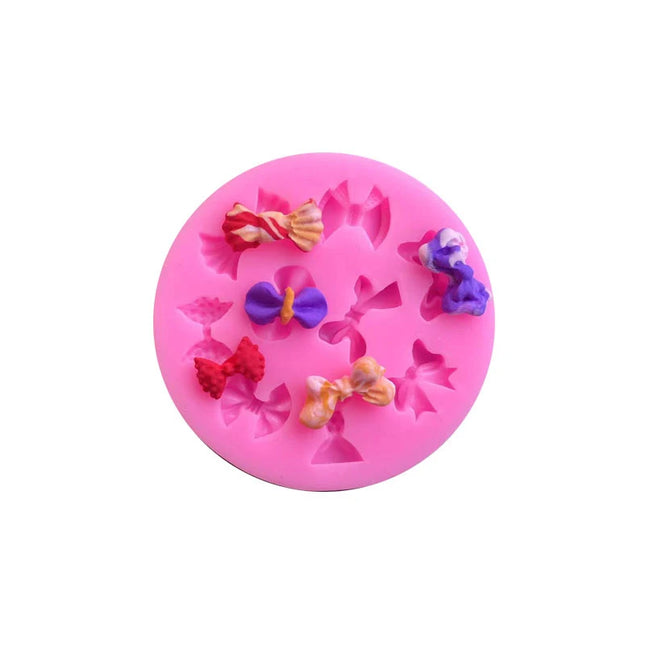 Mini Bows Silicone Fondant Molds Bowknot Candy Chocolate Cake Pop Accessories Cakepop Cupcake Topper - product image 9