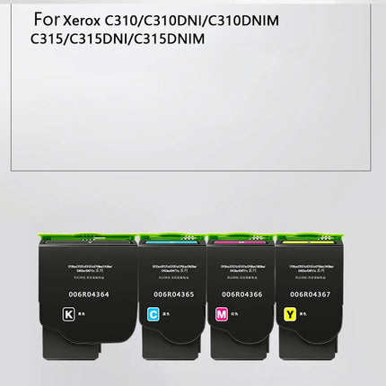 1Pc C310 C315 Color Toner Cartridge Compatible for FUJI Xerox C310V DNI C315V DNI C310DNI C310DNIM C315DNI 8K 5.5K pages