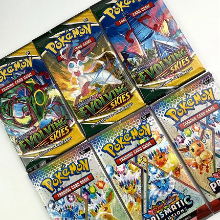 Pokemons Card 10/20pcs Prismatic Evolutions English Booster Battle Pokemons Card Game Carte Trading Collection Cards