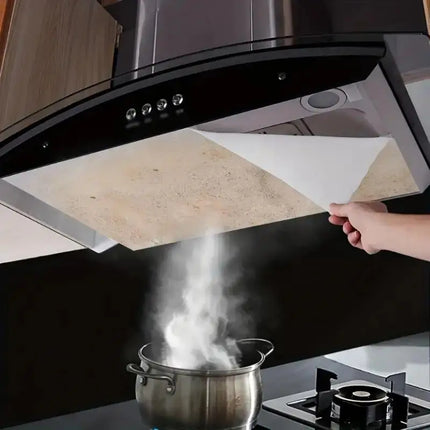 12-Pack Heavy-Duty Range Hood Filters - Oil-Absorbing Mesh Covers for Kitchen Ventilation, Easy Install - product image from