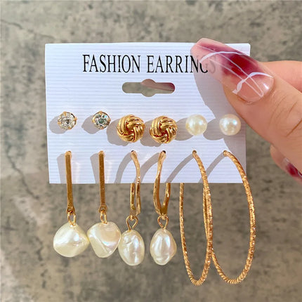 YOBEST Big Gold and Silver Color Heart Earrings for Women, Butterfly Dangle Earring Set, Female Jewelry Gifts, New Fashion, 2025