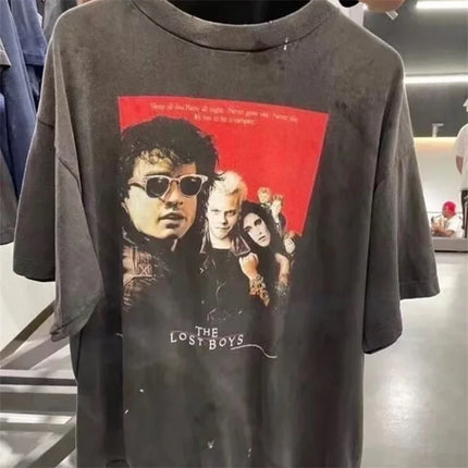 Washed Saint T-Shirt Men Women Best Quality Tee Tops Vintage T Shirt
