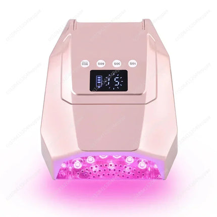 For Salons Home Use 98W Rechargeable LED UV Cordless Battery Professional Light With 4 Timers Fast Curing Nail Lamp