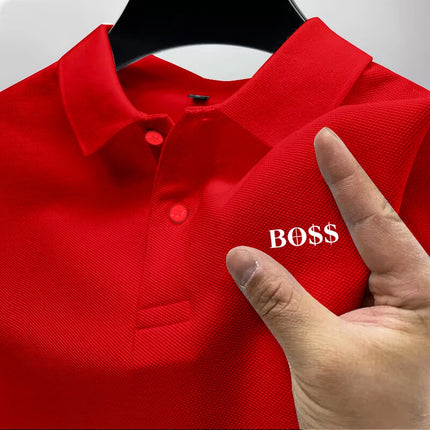 2026 New Men Quick Dry Short Sleeve Polo Shirts Breathable Casual Business Sports Summer Stylish High Quality Tops
