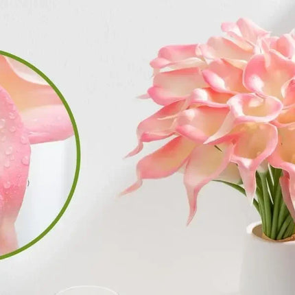 Real Touch Calla Lily Flowers - artificial flowers for wedding bouquets (photo 2 of 13)