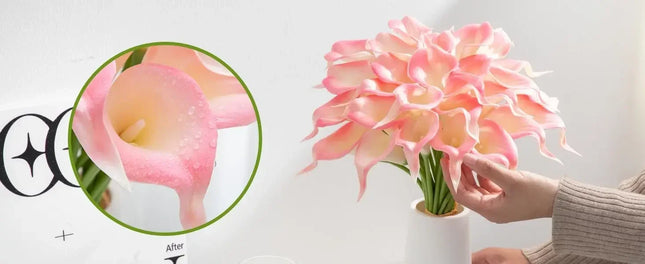 Real Touch Calla Lily Flowers - artificial flowers for wedding bouquets (photo 2 of 13)