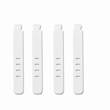20/12/4PCS Cable Ties Cord Organizer Management Silicone Wire Holder Straps Zip Clips Reusable Tie Wraps Keeperwinder Rubber