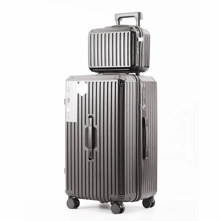 Ultra-Large Capacity Thickened Suitcase Set ABS+PC Material Trolley Case  USB Charging Interface Universal Wheels Luggage