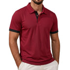 M / Wine Red Black