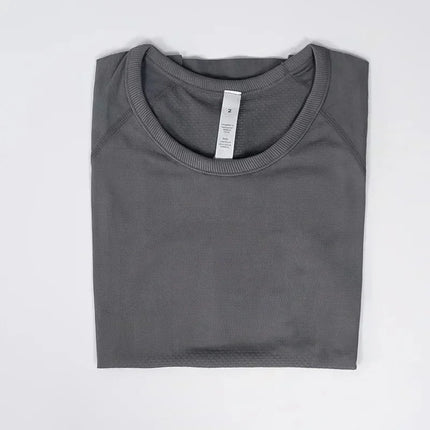 Lemon Women Swiftly Tech 2.0 Yoga  Sports Short Sleeve T-shirt Gym Running Fitness Seamless Short Sleeve Shirt Sportswear Top
