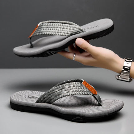 MEN Flip flop Comfortable Breathable Slip-On Sandals for Men Casual Summer Footwear