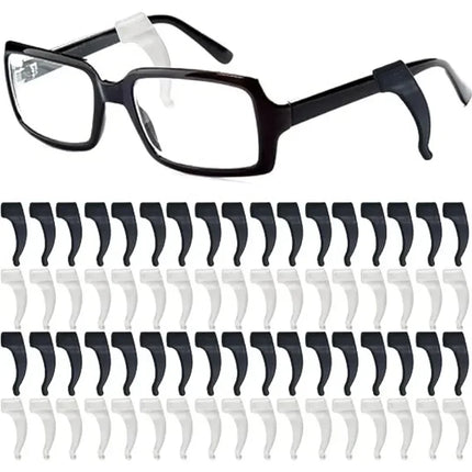 2/40pcs Silicone Ear Hook Anti-slip Glasses Leg Ear Sleeve Bracket Fastener Sunglasses Accessories Grip Anti-fall Eyewear Holder