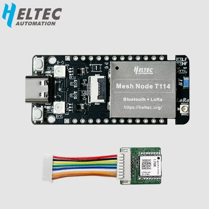 Heltec T114 V2 Meshtastic Tracker Nordic nRF52840 SX1262 LoRaWAN Arduino Positioning Development board Low Power TFT Display BLE