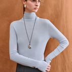 HIgh Neck-Blue / S