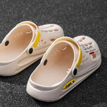Summer Clogs Sandals 47 Men Clogs EVA Slippers Soft Sole Breathable Beach Slippers Men Home Slippers Outdoor Antiskid Slippers