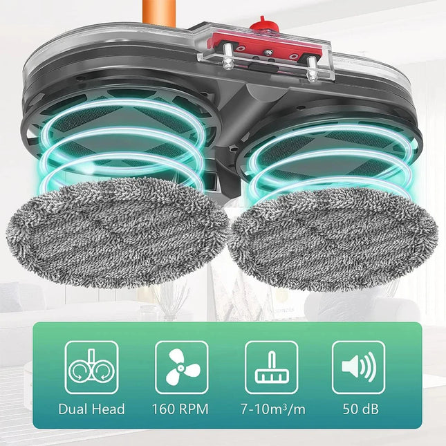 For Dyson V7 V8 V10 V11 Wireless Vacuum Cleaner Electric Wet & Dry Mop Cleaning Head Mop Floor Head Brush Accessories