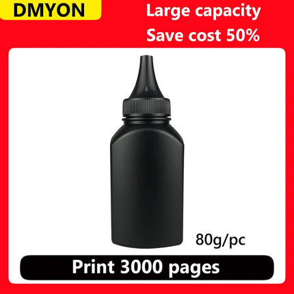 DMYON Black Refill Toner Powder Compatible for Canon CRG912 CRG-912 crg912 Printer LBP 3010 3100 6000 6018 Toner Cartridges