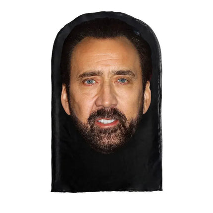3D Printed Elastic Mesh Full Face Visual Mask Hood Simulation Kanye Kobe Headwear Mascaras Halloween Party Supply Cosplay Props