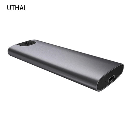 UTHAI M. 2 Hard Drive Case USB3.0 Type-C to M.2 NGFF/NVME Solid-State Drive Case Metal External Portable Hard Drive Case T23