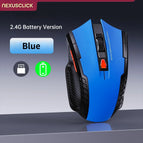 AA Battery Blue