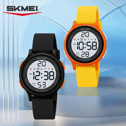 SKMEI 2427 Waterproof Child Electronic Watch Boy Girl Sport Colorful Children Digital Kids Wristwatches Shockproof Montre 1721