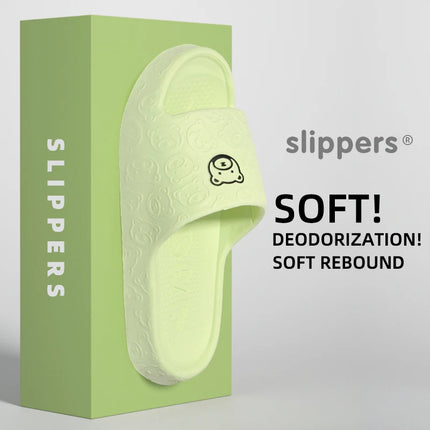 Non-Slip Slippers for Women Outer Wear 2024 New Indoor Home Sandals Female Summer Eva