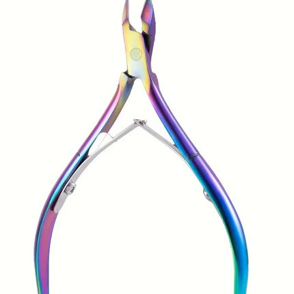 1Piece Cuticle Nipper, Premium Stainless Steel Cuticle Trimmer for Manicure & Pedicure at Home/Spa/Salon