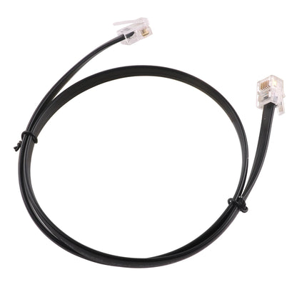 RJ11 RJ12 6P6C Reverse Rollover  Male Modular Data Cable Compatible with Ioptron iEQ30 Autoguiding  ST-4 ST4 Auto Guide Camera