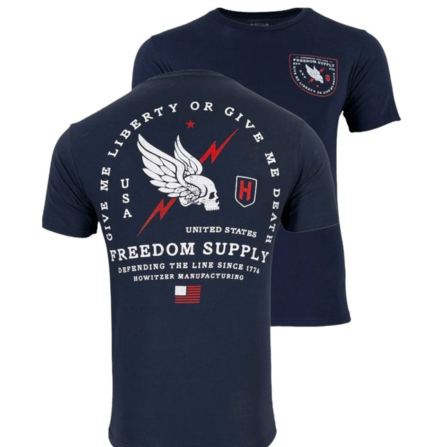 Nueva Camiseta de Hombre Estilo Obús Línea FREEDOM Grunt Militar - Apta para Ropa Deportiva Algodón Puro