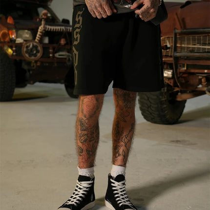 Summer Casual Fashion Jogger Shorts Men Cotton Breathable Loose Beach Short Pants Comfortable Gym Basketball Sport Street Shorts