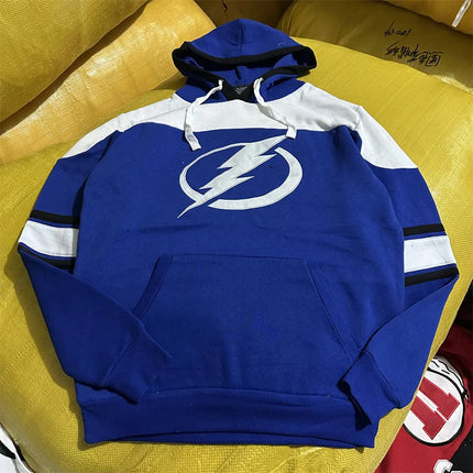 NCAA Embroidered American Casual Dance Basketball Hoodie Loose Vintage Sweatshirt Youth Winter Fashion Streetwear