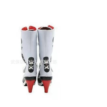 Personalized Designer Women Boot Autumn Novelty Hollow Out Single Boot Lace Up Black White Knee Boots Large45 Medium Single Boot