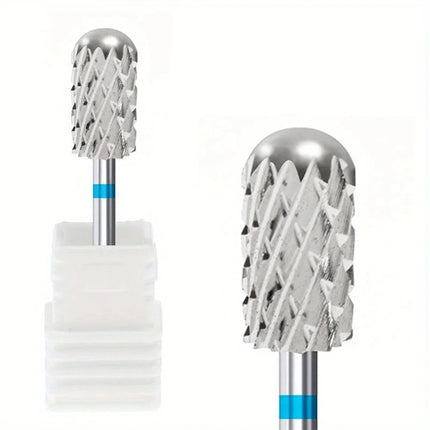 1PC Carbide Tungsten Nail Drill Bit Rotate Burr Milling Nail Cutter Bits Electric Drill Machine For Manicure Pedicure Accessorie