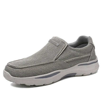 Men's Lightweight Canvas Loafers for Outdoor Hiking Camping Casual Sports Running Jogging Shoes Size 39-48