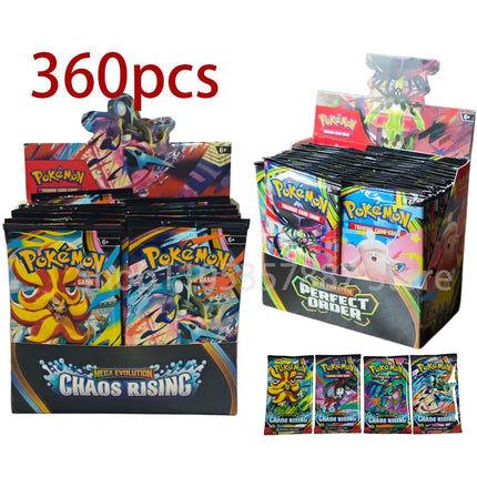 Pokémon TCG: MEGA EVOLUTION Chaos Rising Ascended Heroes Flames Phantasmal Flames BoosterBox Pokemon Cards Game 36 Pack Box