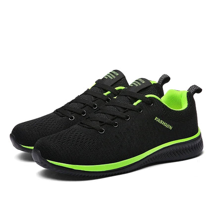 Men Running Walking Knit Shoe Casual Sneakers Breathable Sports Running Athletic Gym Lightweight - product view 8